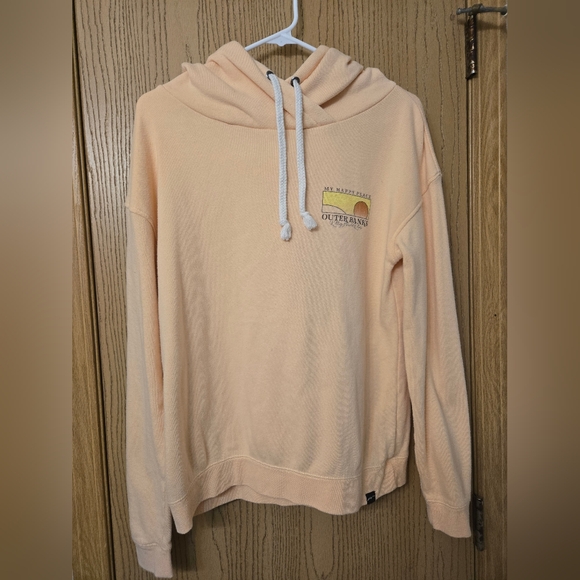 Joshstyles Outerbanks Peach Hoodie sz Medium - Picture 1 of 5